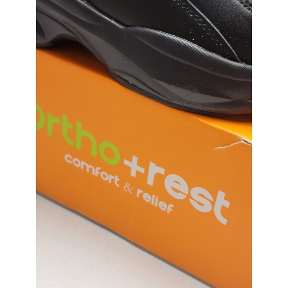 ORTOREX Women Diabetic Leather Orthopedic Walking Shoes Wide Toe Box Shoes Sz 8 - Picture 4 of 9